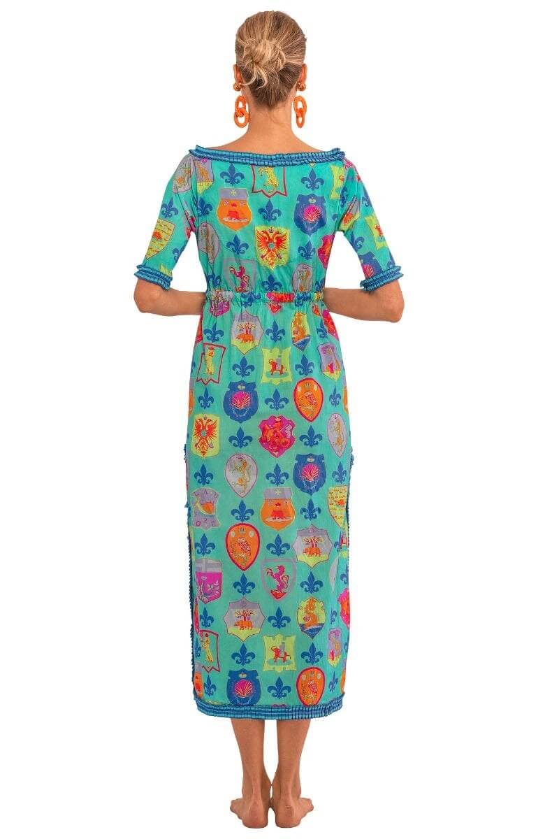 Surf's Up Dress - Siena - Final Sale Turquoise