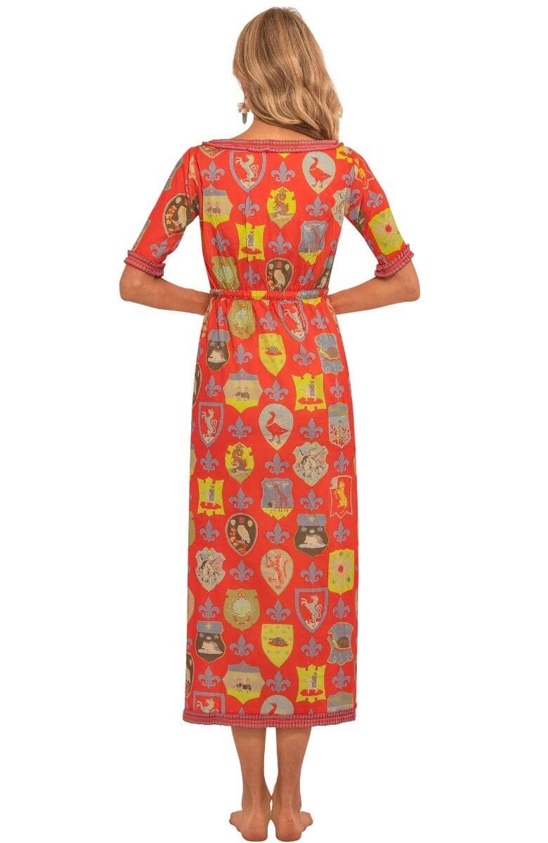 Surf's Up Dress - Siena - Final Sale Coral