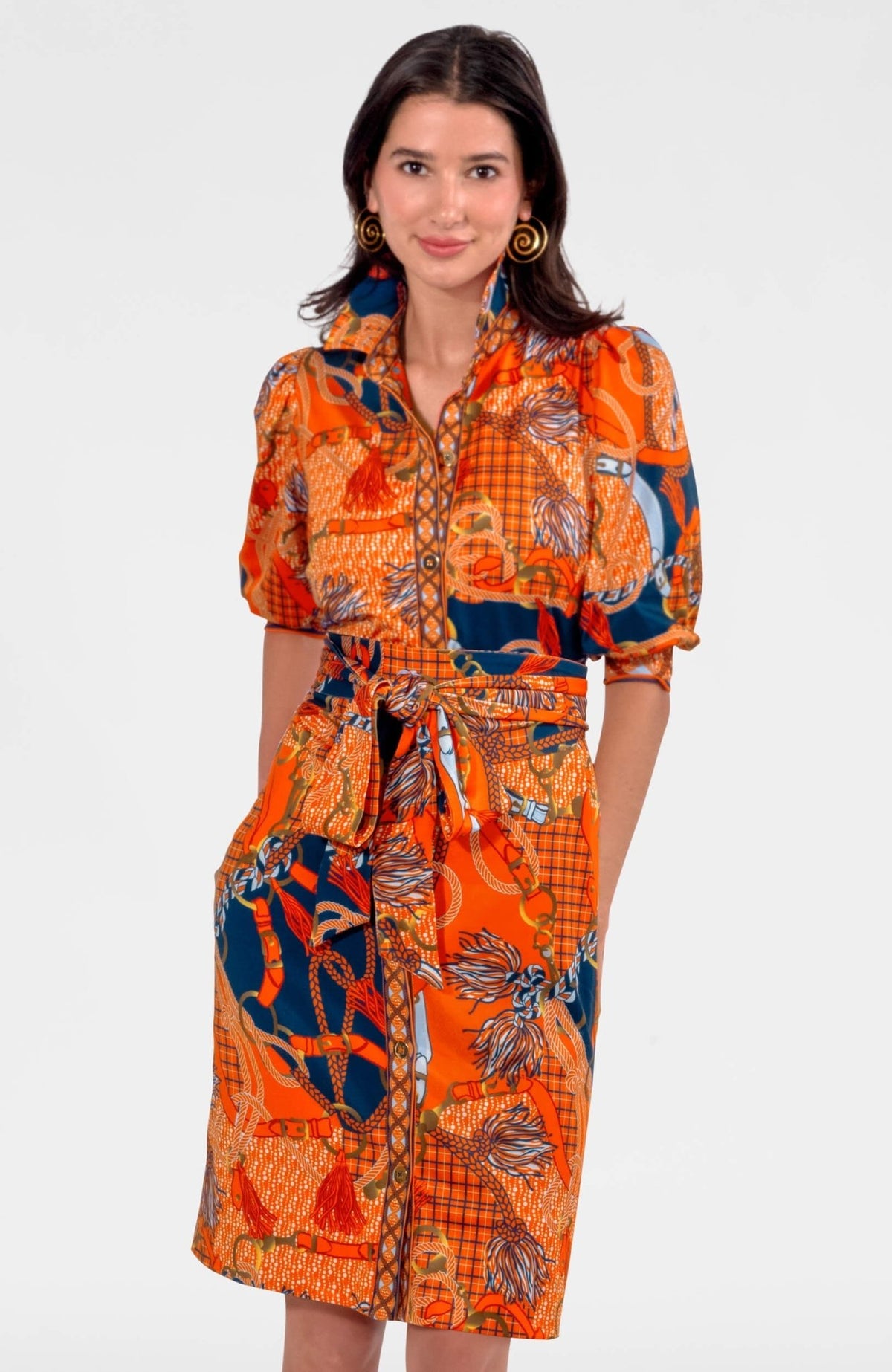 Swagger Dress - Ditto Orange