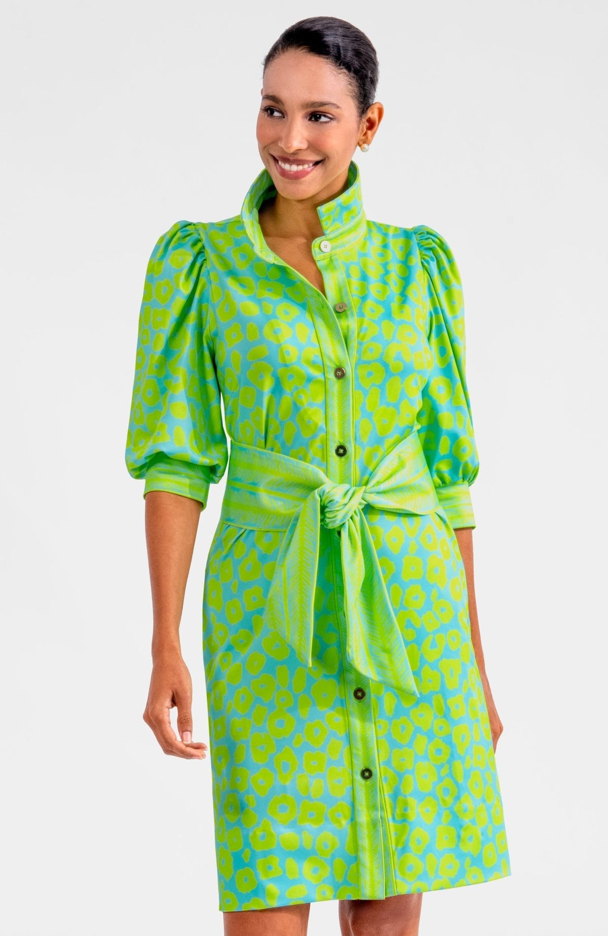 Swagger Dress - Me Jane - Final Sale Turquoise