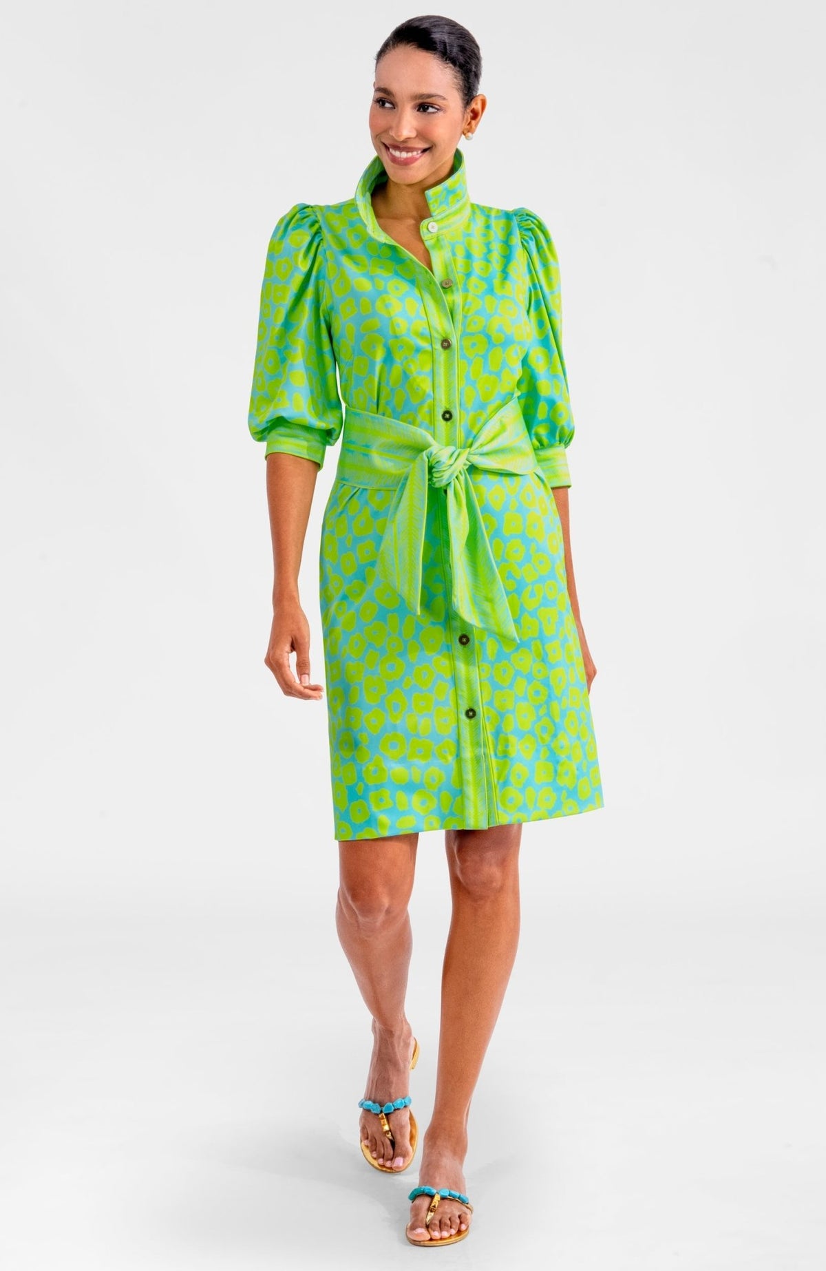 Swagger Dress - Me Jane - Final Sale Turquoise