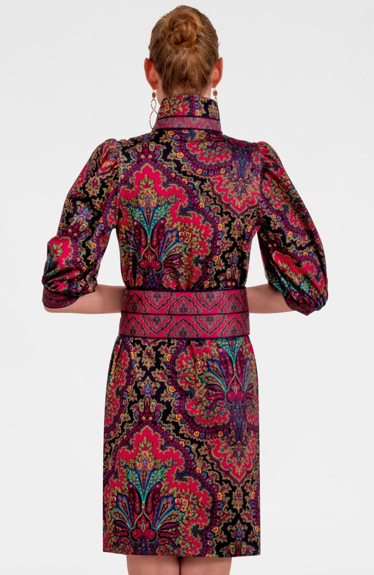Swagger Dress - Passion Paisley Black