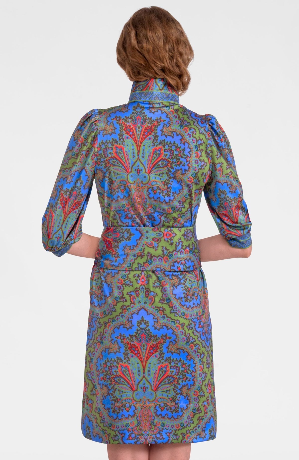 Swagger Dress - Passion Paisley Olive