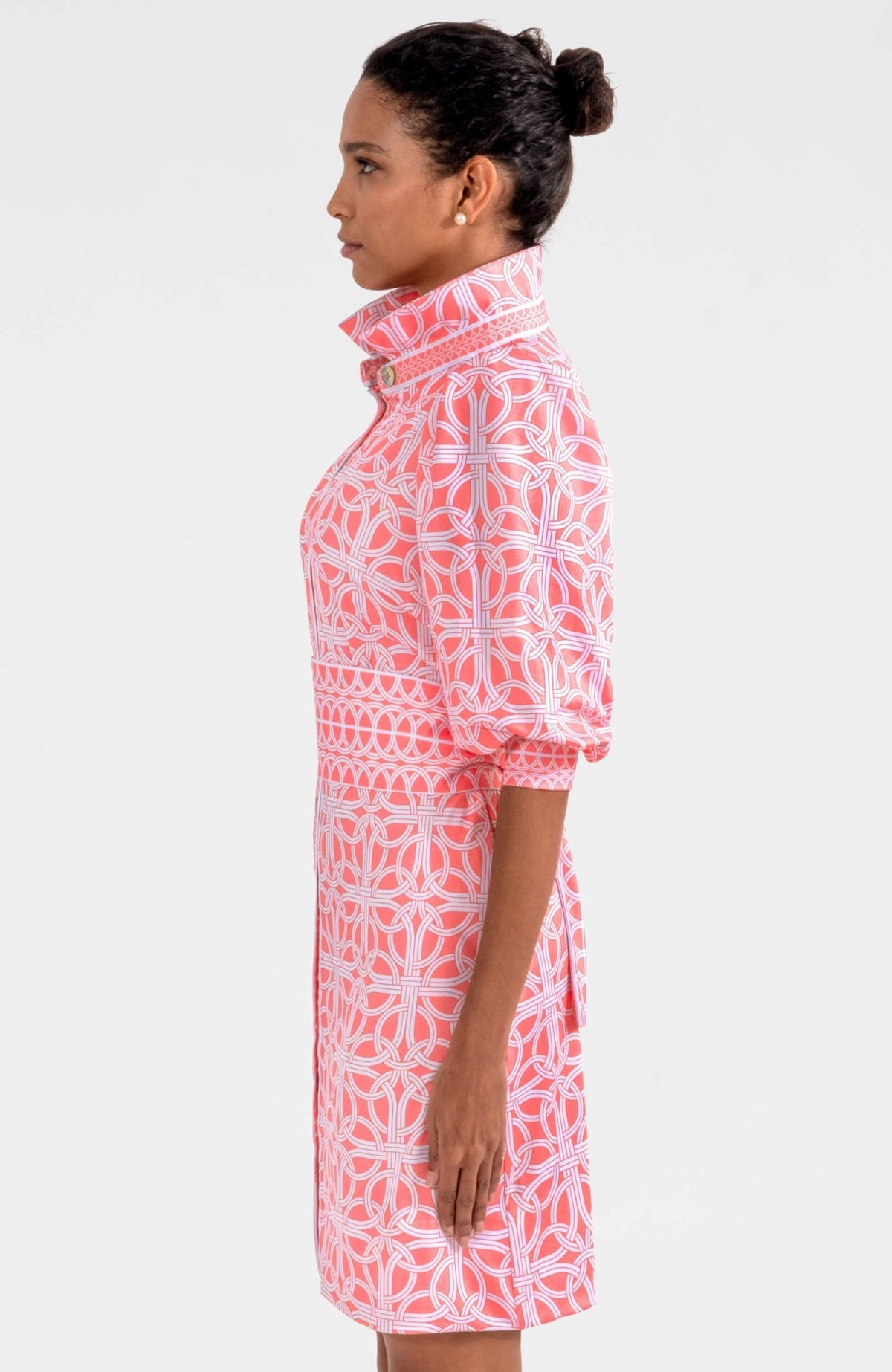 Swagger Dress - Ring Toss Melon