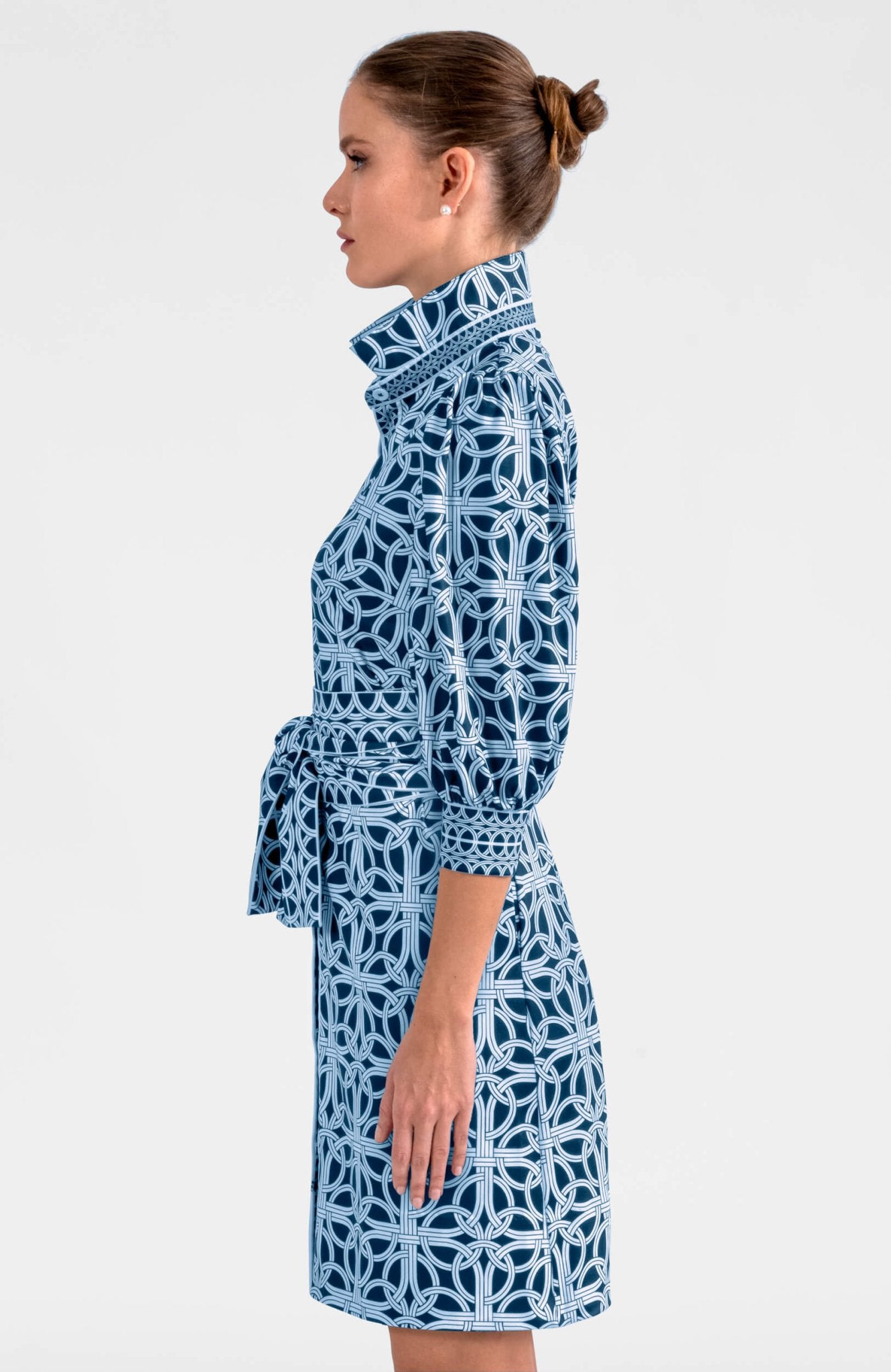 Swagger Dress - Ring Toss Navy