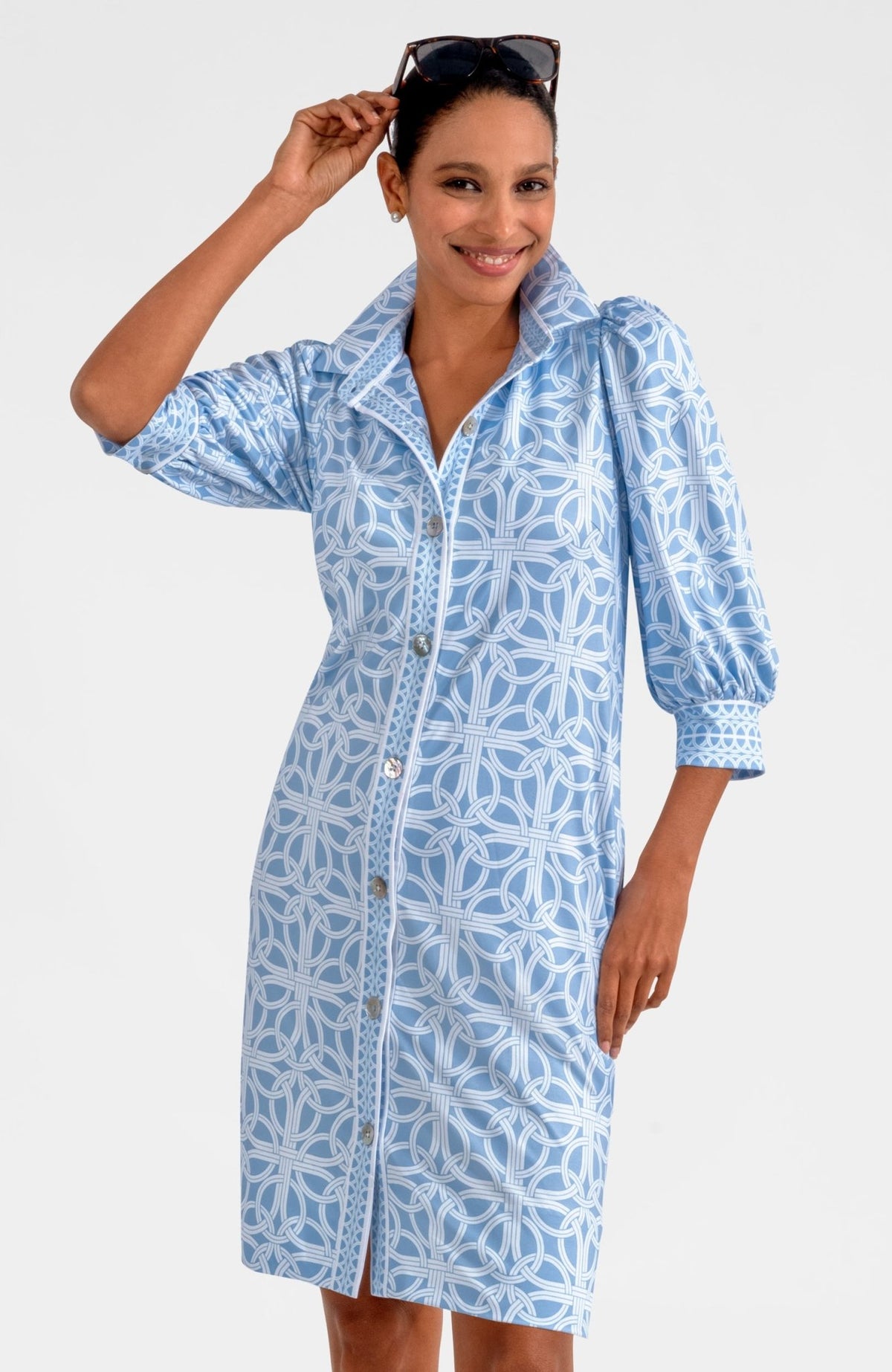 Swagger Dress - Ring Toss Peri