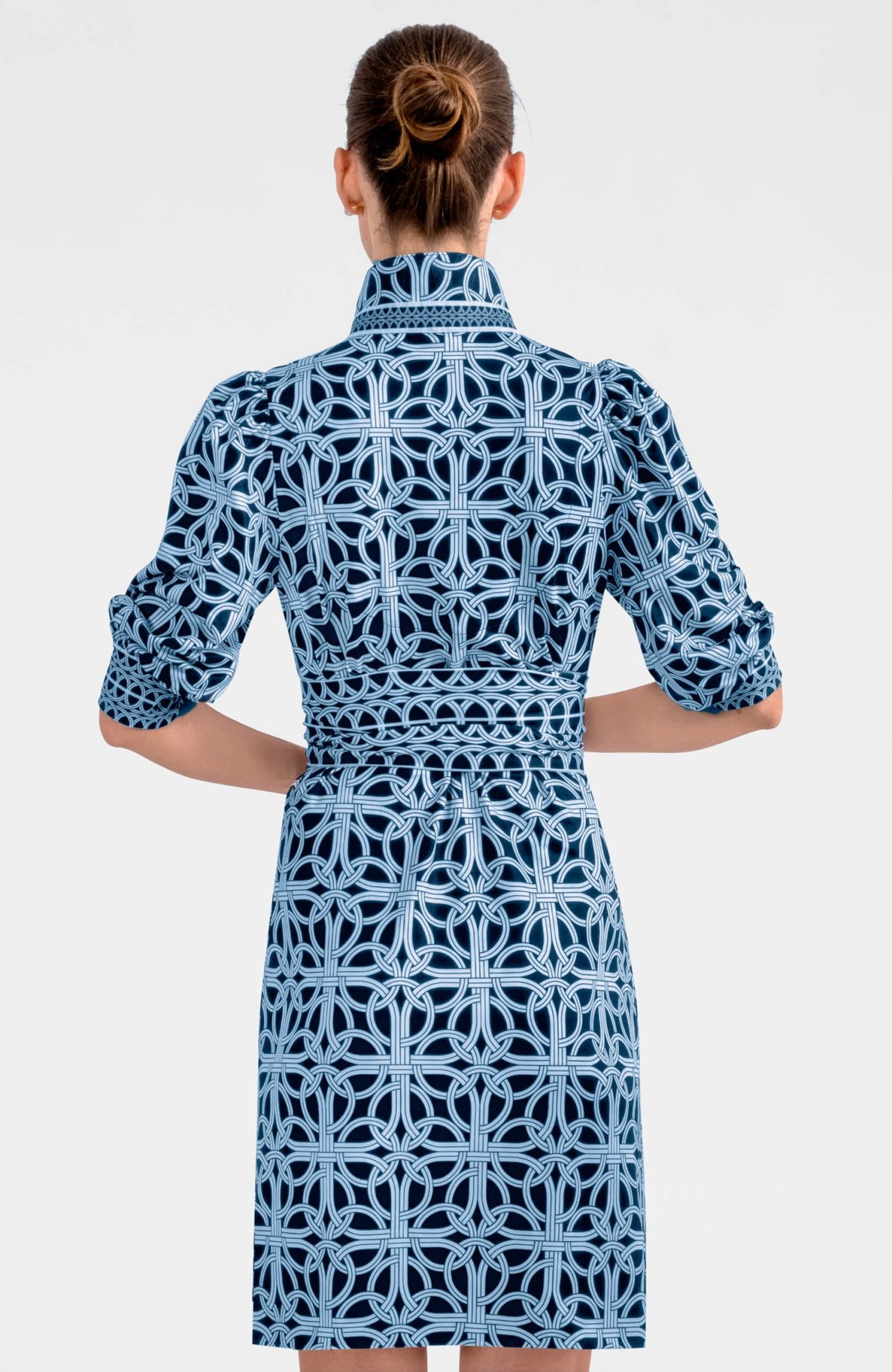 Swagger Dress - Ring Toss Navy