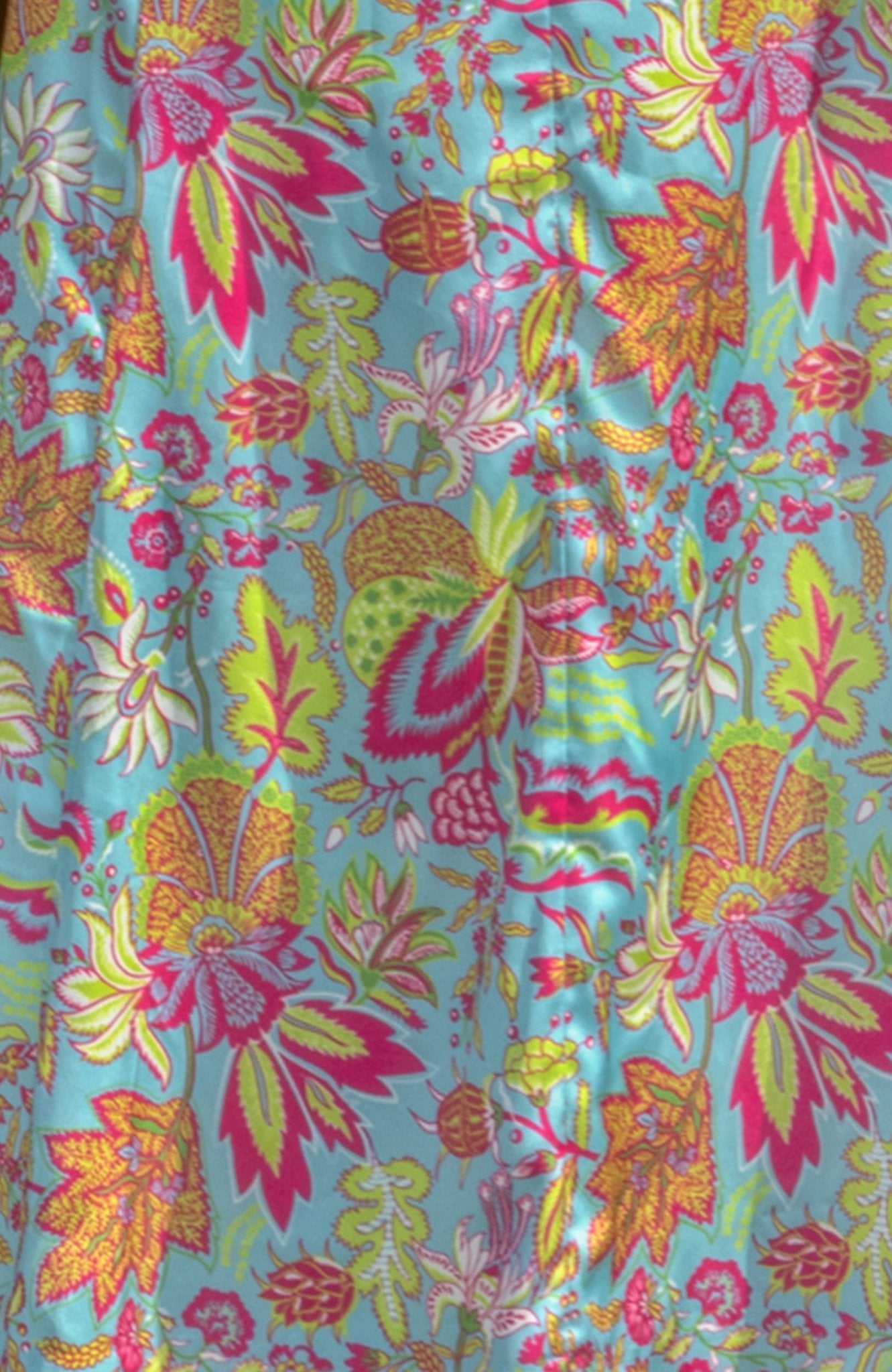 Sway and Twirl Dress - Blooming Party Mystic Turq