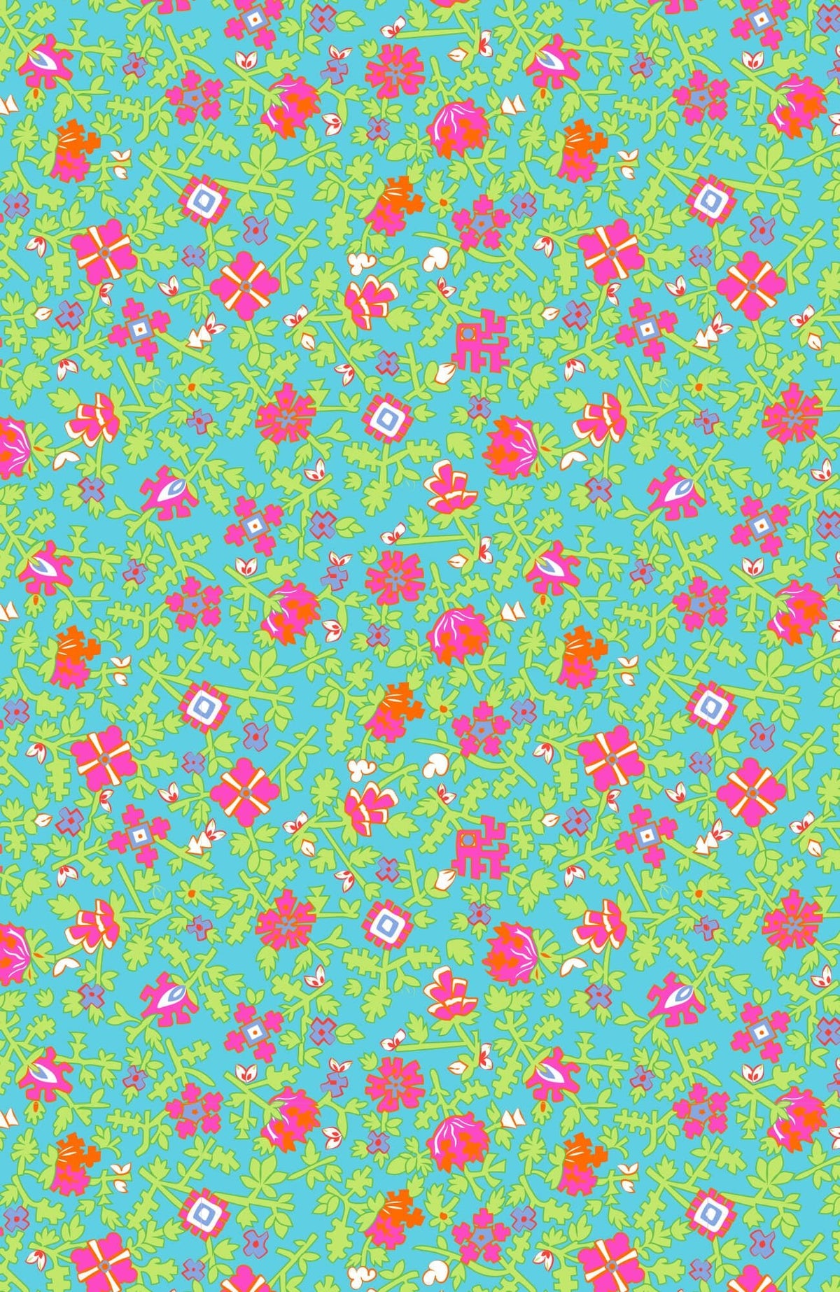 Sway & Twirl Dress - Puzzle Mania Peri