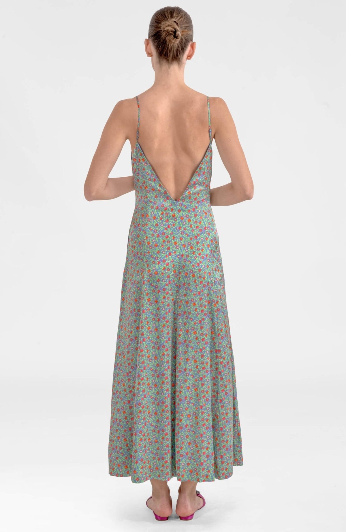 Sway & Twirl Dress - Puzzle Mania Peri