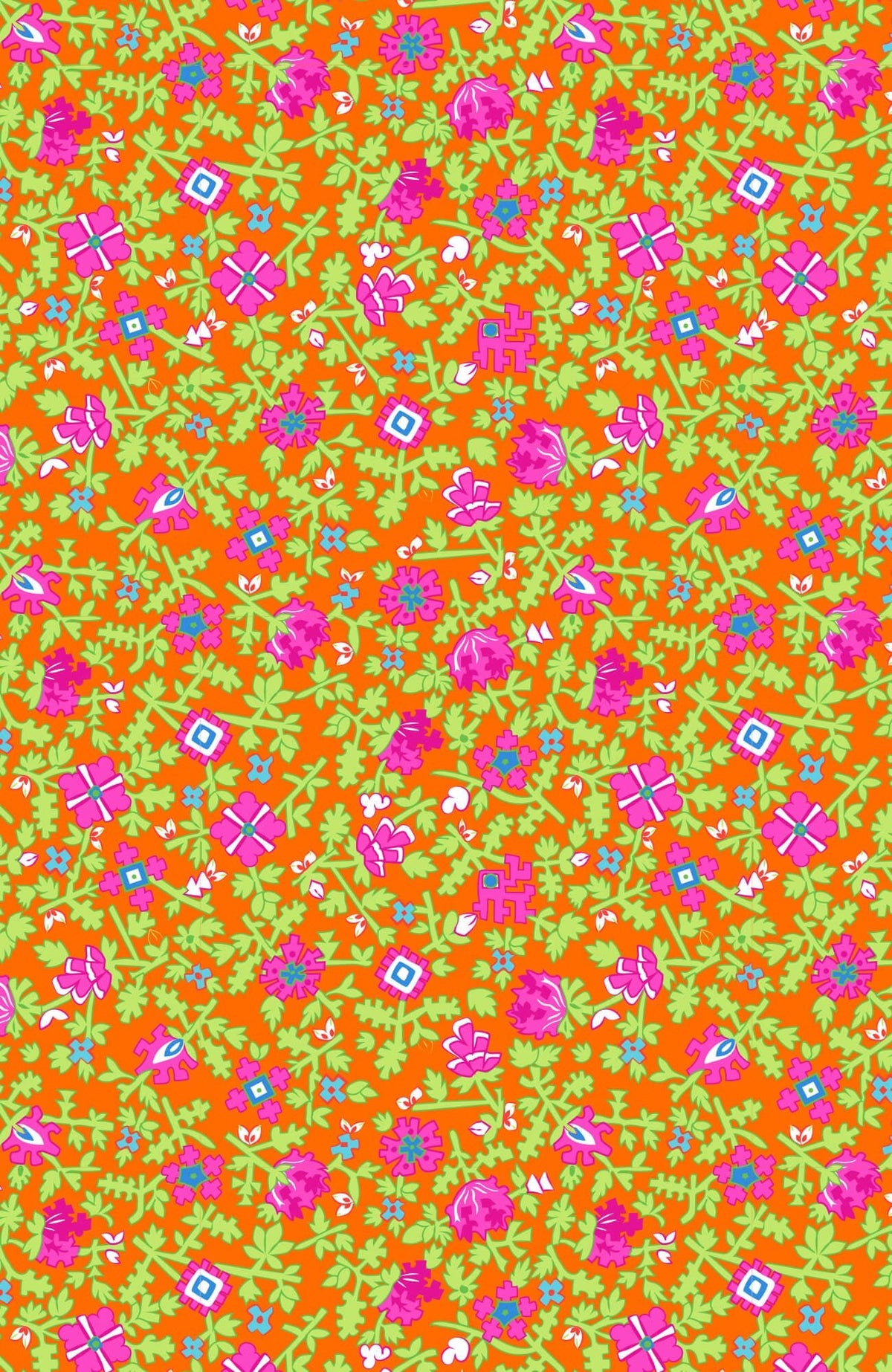 Sway & Twirl Dress - Puzzle Mania Pink