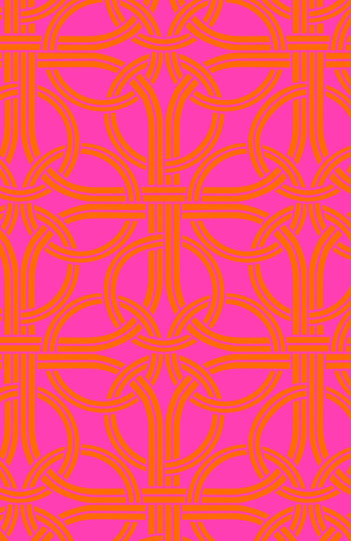 Swivel Dress - Ring Toss Shocking Pink