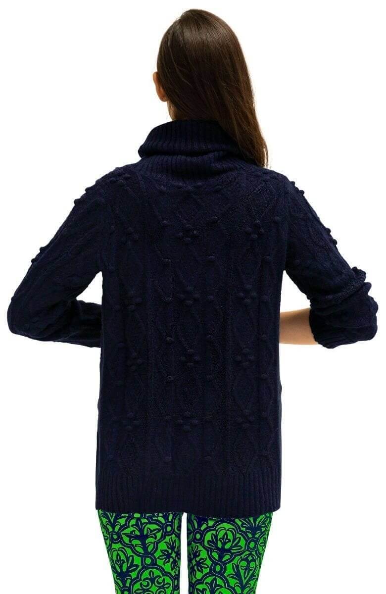 Knot Enough Sweater Navy