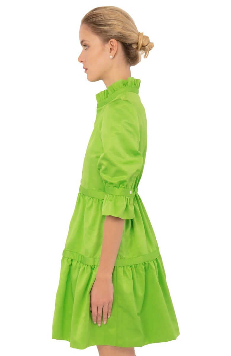 Teardrop Dress - Faille - Final Sale Kelly