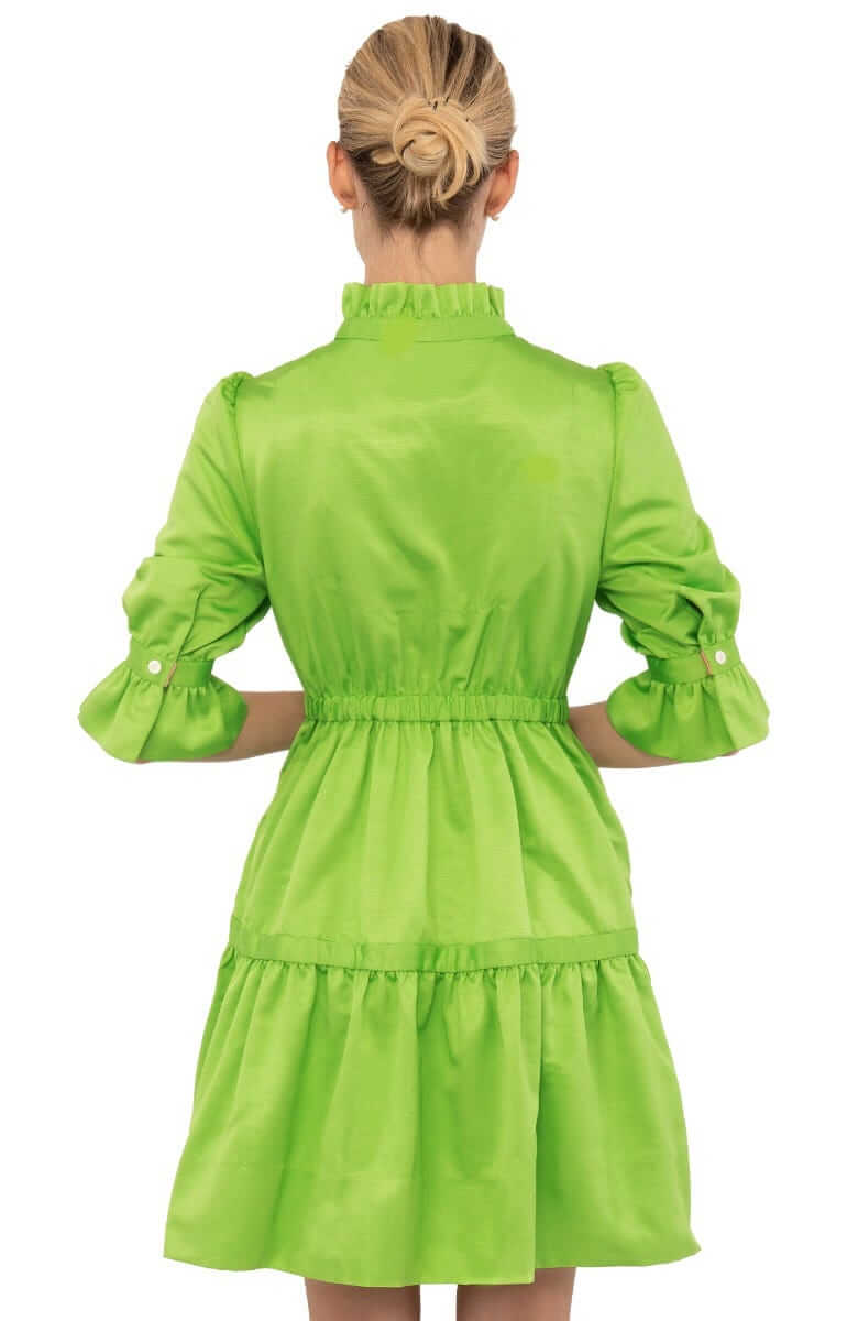 Teardrop Dress - Faille - Final Sale Kelly