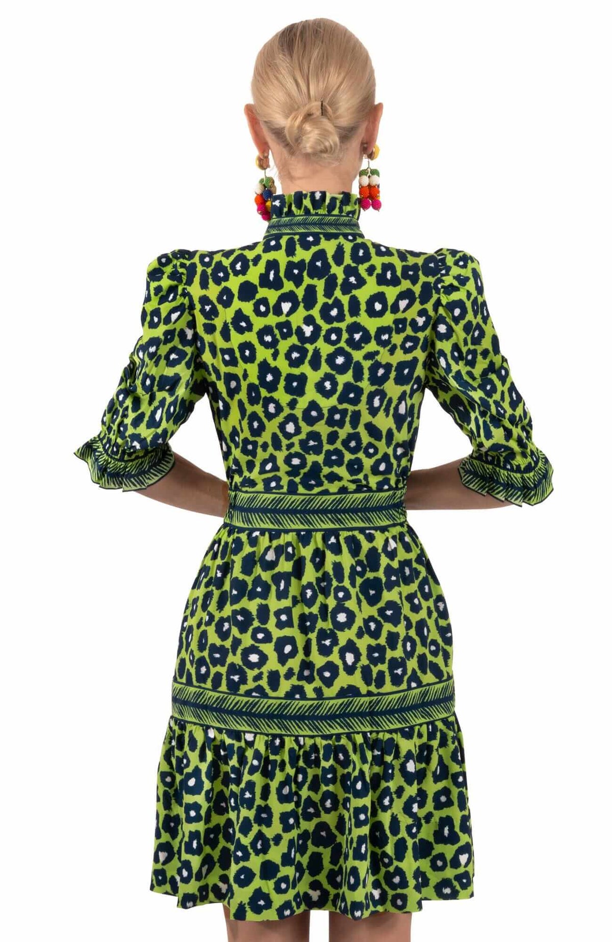 Teardrop Dress - Me Jane - Final Sale Lime