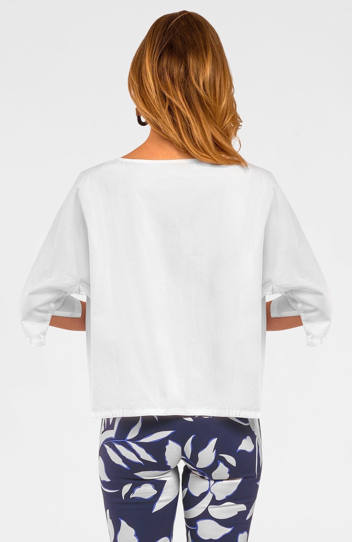 The Ayn Top - Solid - Final Sale White