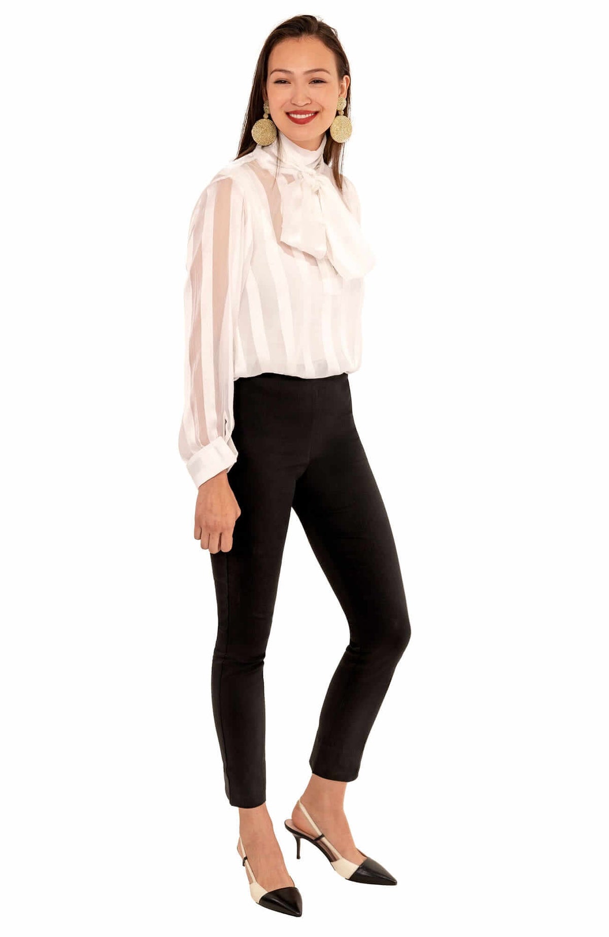 The Billowy Blouse - Final Sale White