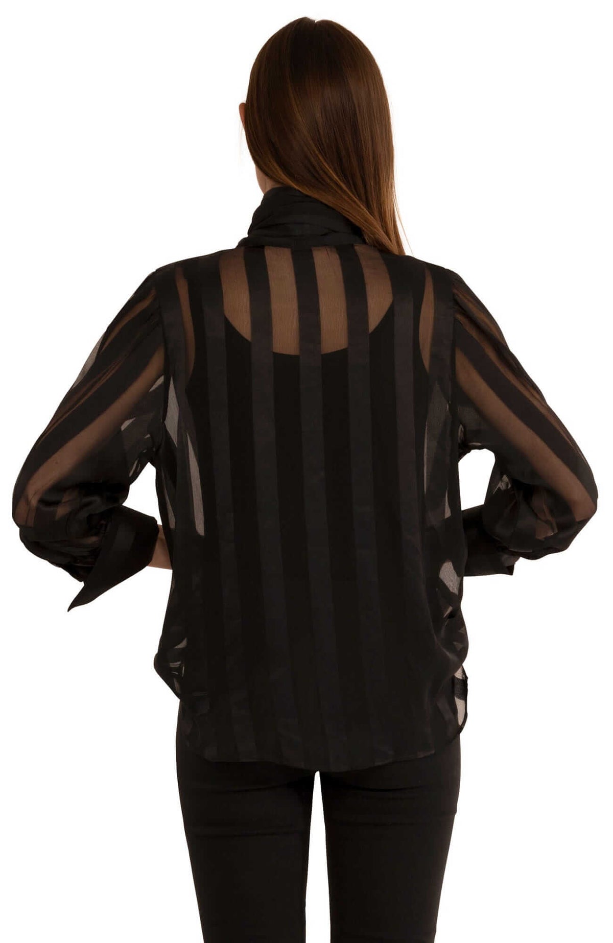 The Billowy Blouse - Final Sale Black