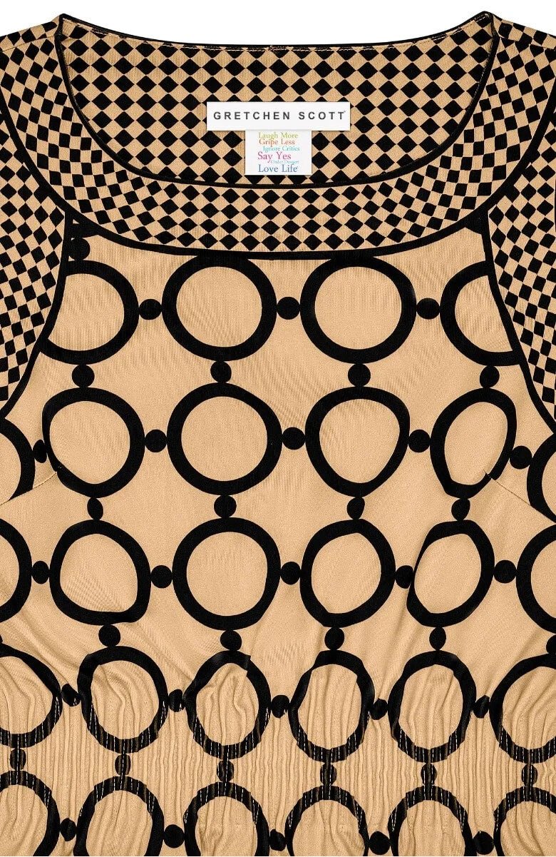The Cinch Dress - Dip & Dot - Final Sale Khaki