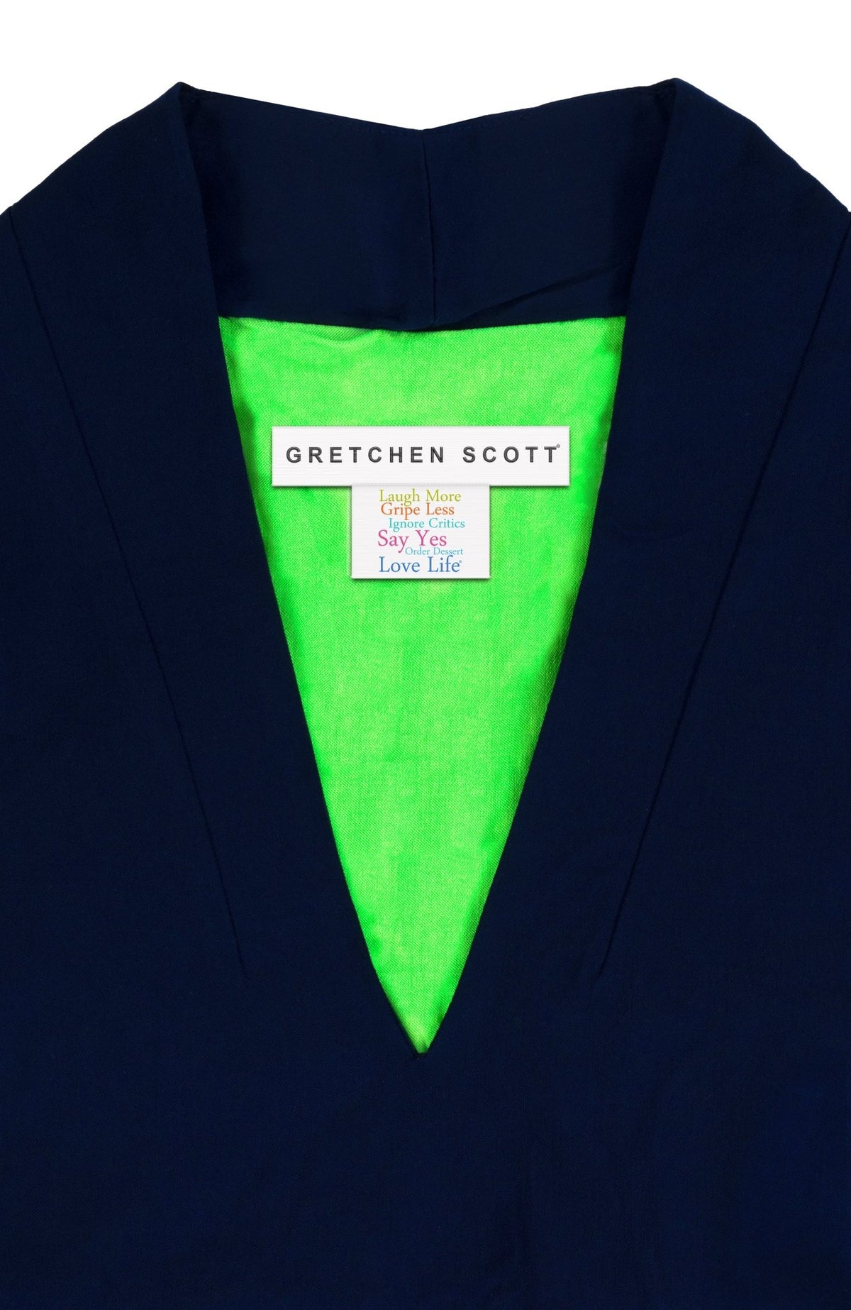 The Countess Dress - Solid Navy