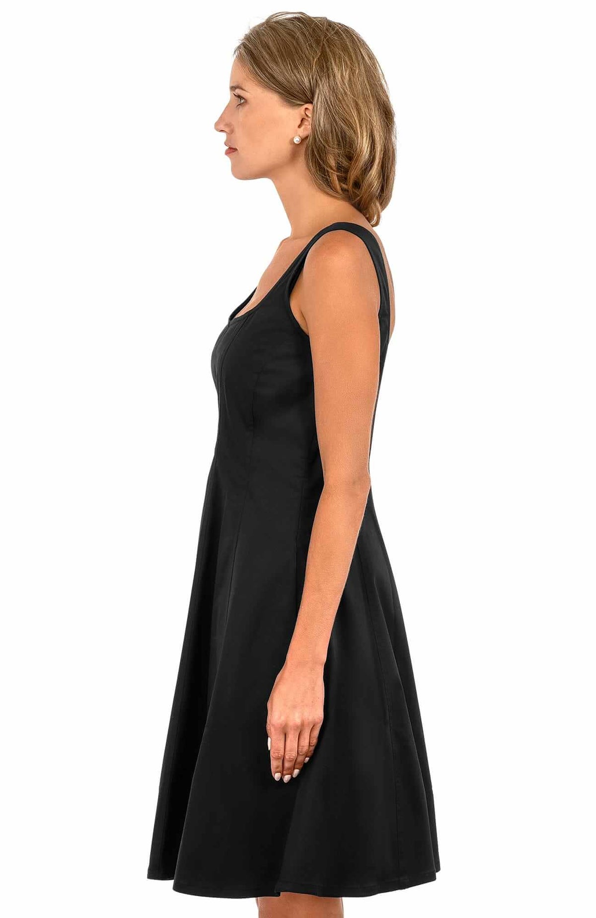 The Fonteyn Dress - Final Sale Black