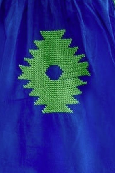 The Montezuma Dress Royal Kelly