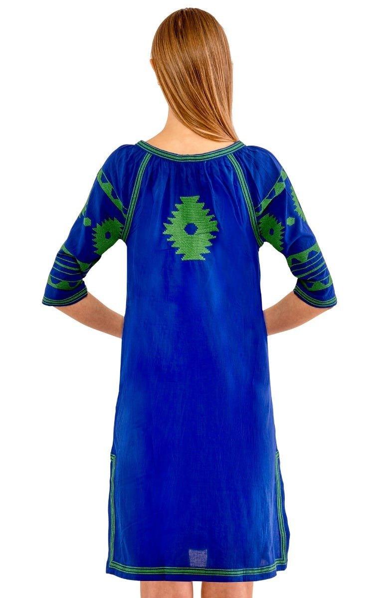 The Montezuma Dress Royal Kelly