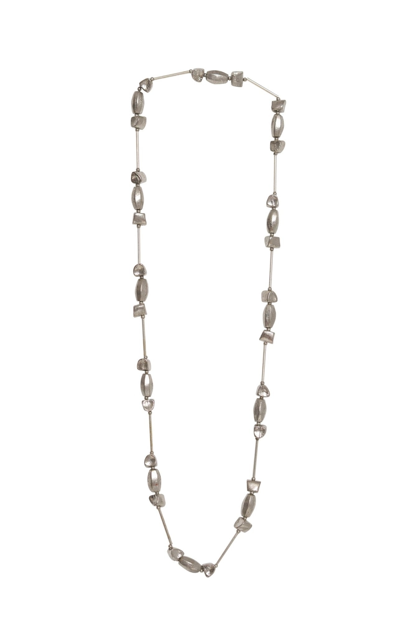 The Nugget Chain Necklace Silver