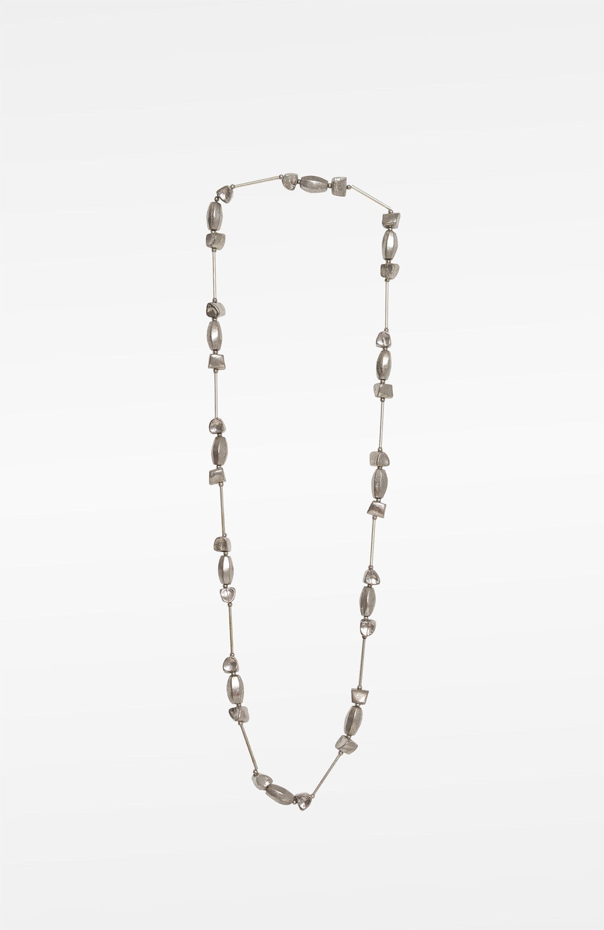 The Nugget Chain Necklace Silver