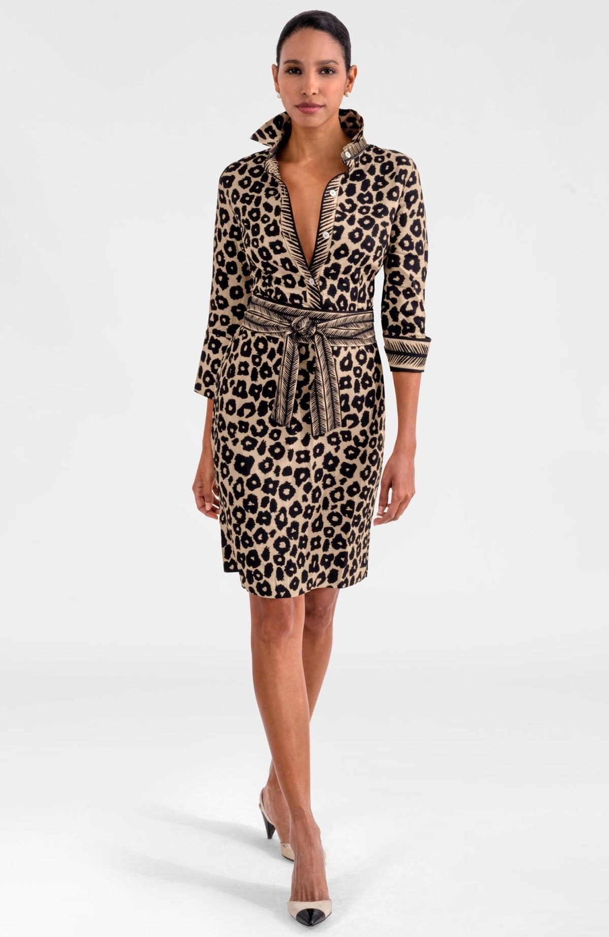 The Sophisticate Dress - Me Jane Black Champagne
