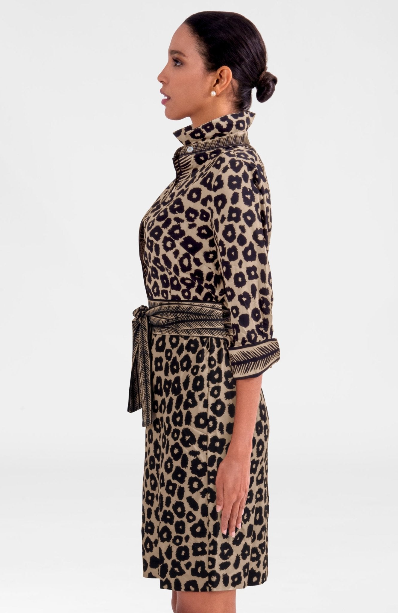 The Sophisticate Dress - Me Jane Black Champagne