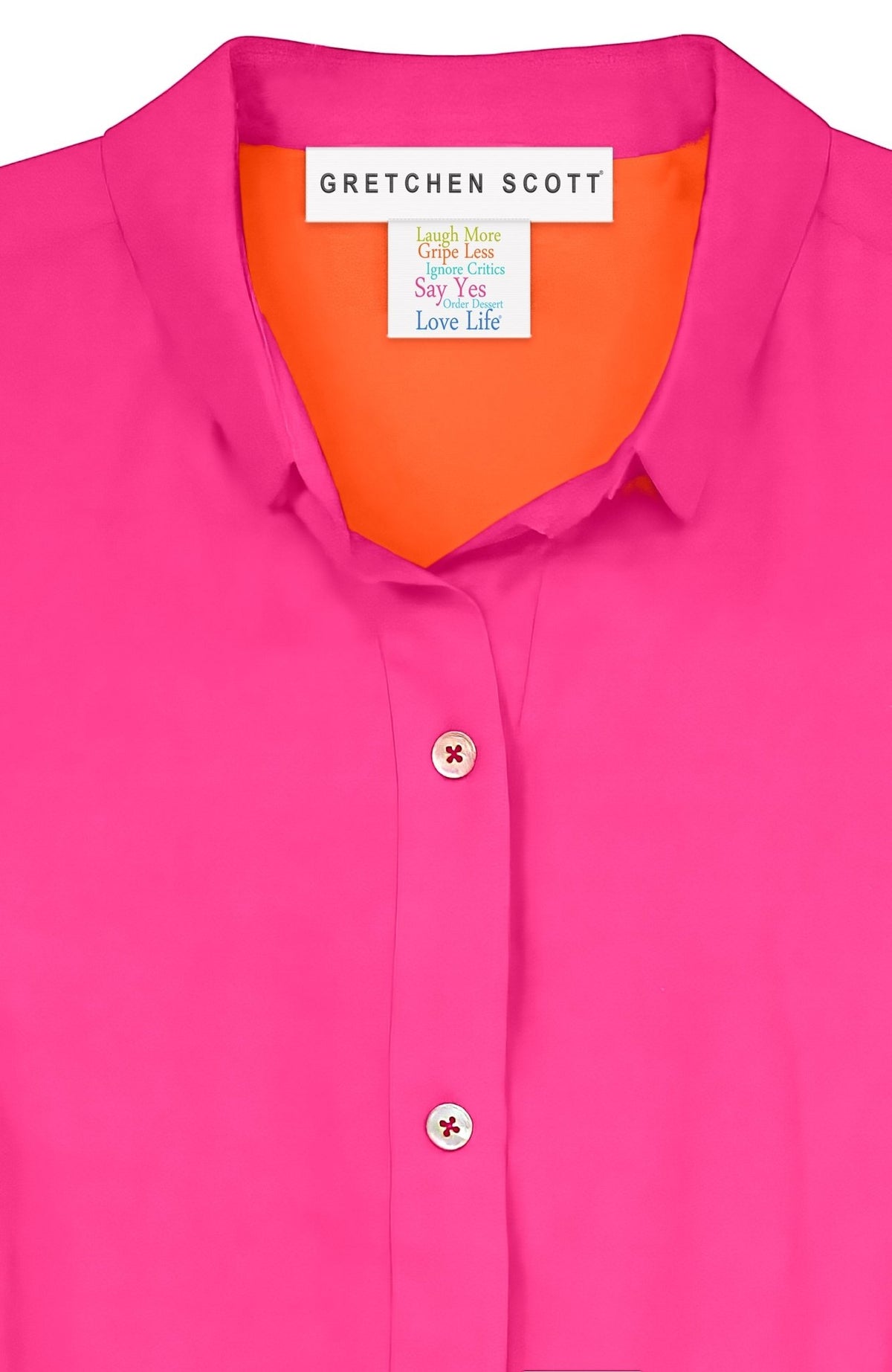 The Sophisticate Dress - Silky Heaven- Final Sale Shocking Pink