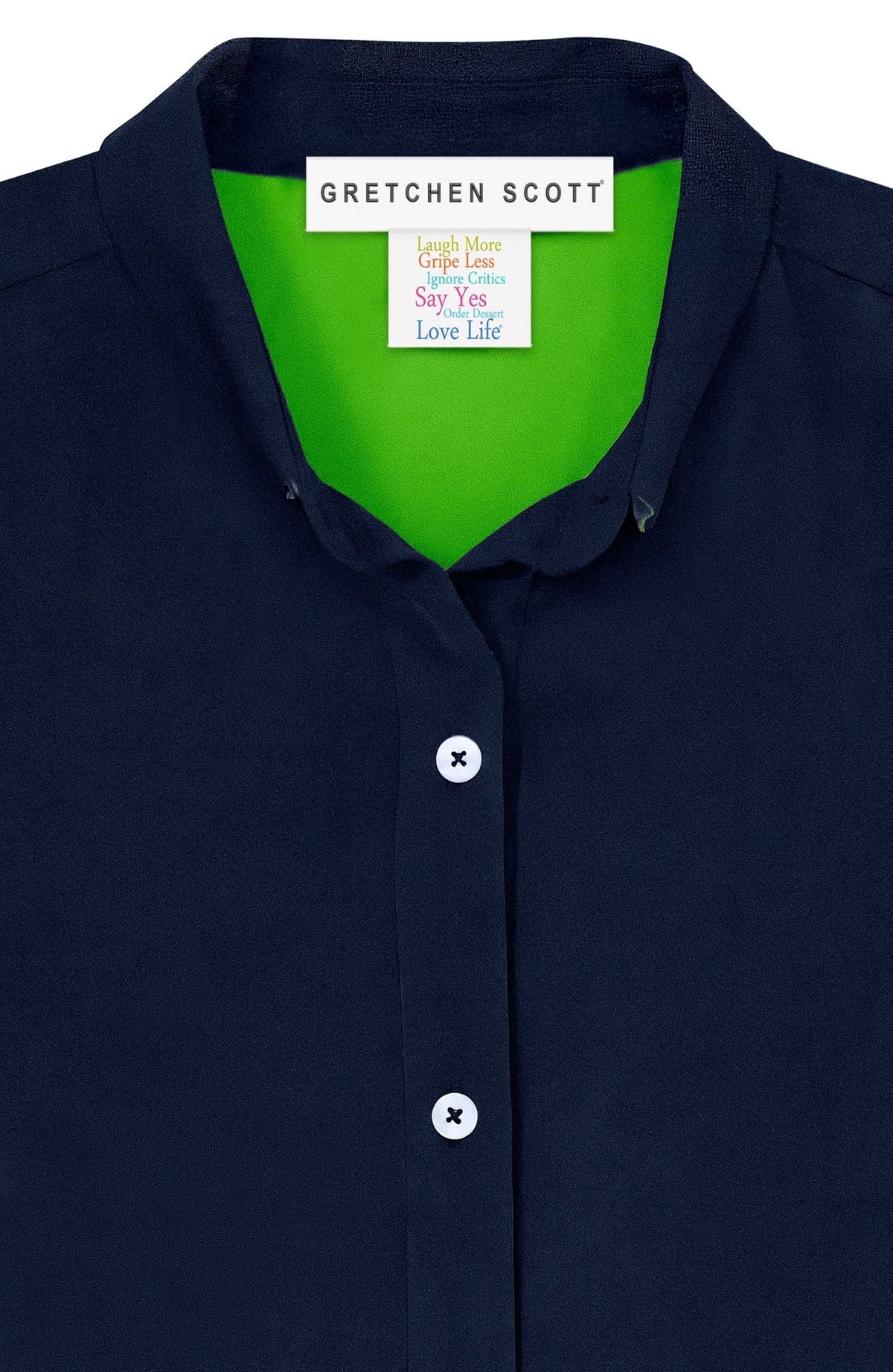 The Sophisticate Dress - Silky Heaven- Final Sale Navy