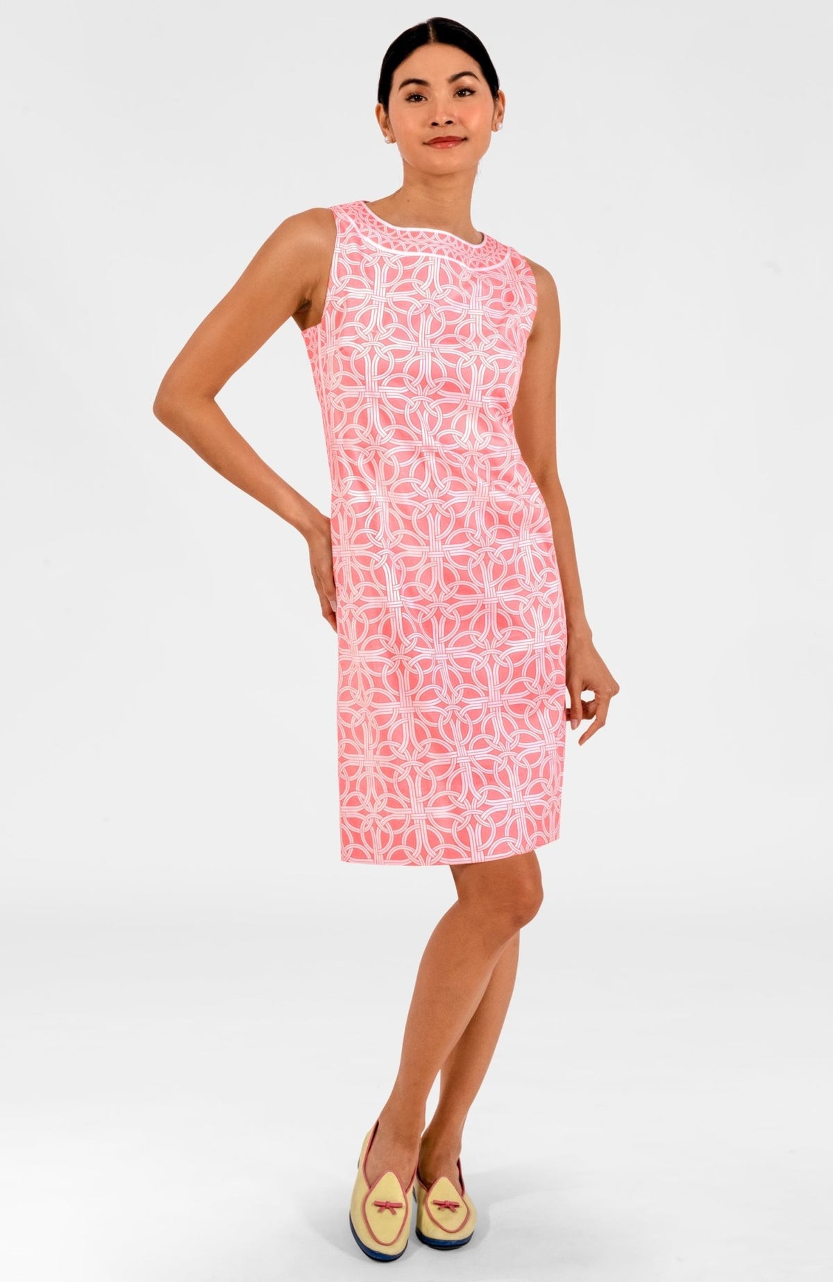 Tiffany Dress - Ring Toss Melon