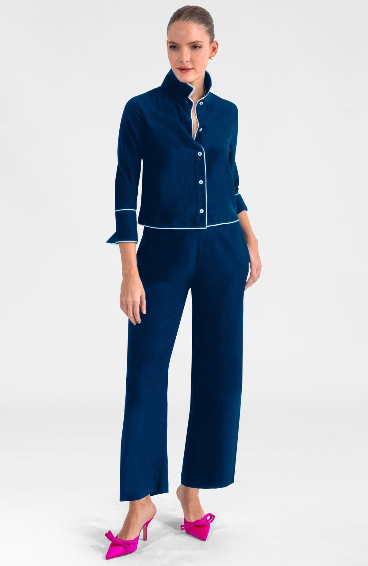 Too Cool For School Pant Navy