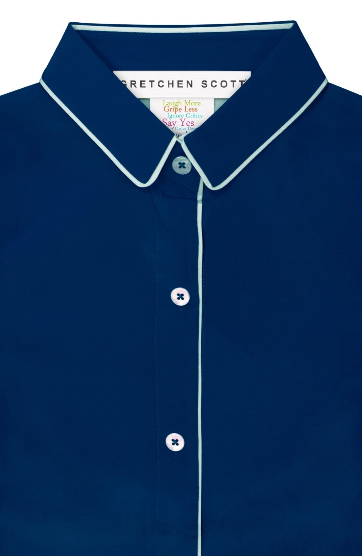 Too Cool For School Shirt Navy