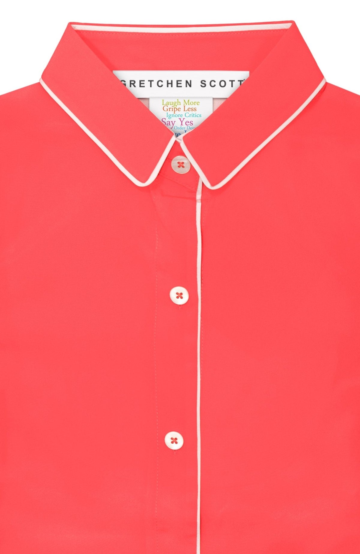 Too Cool For School Shirt Coral