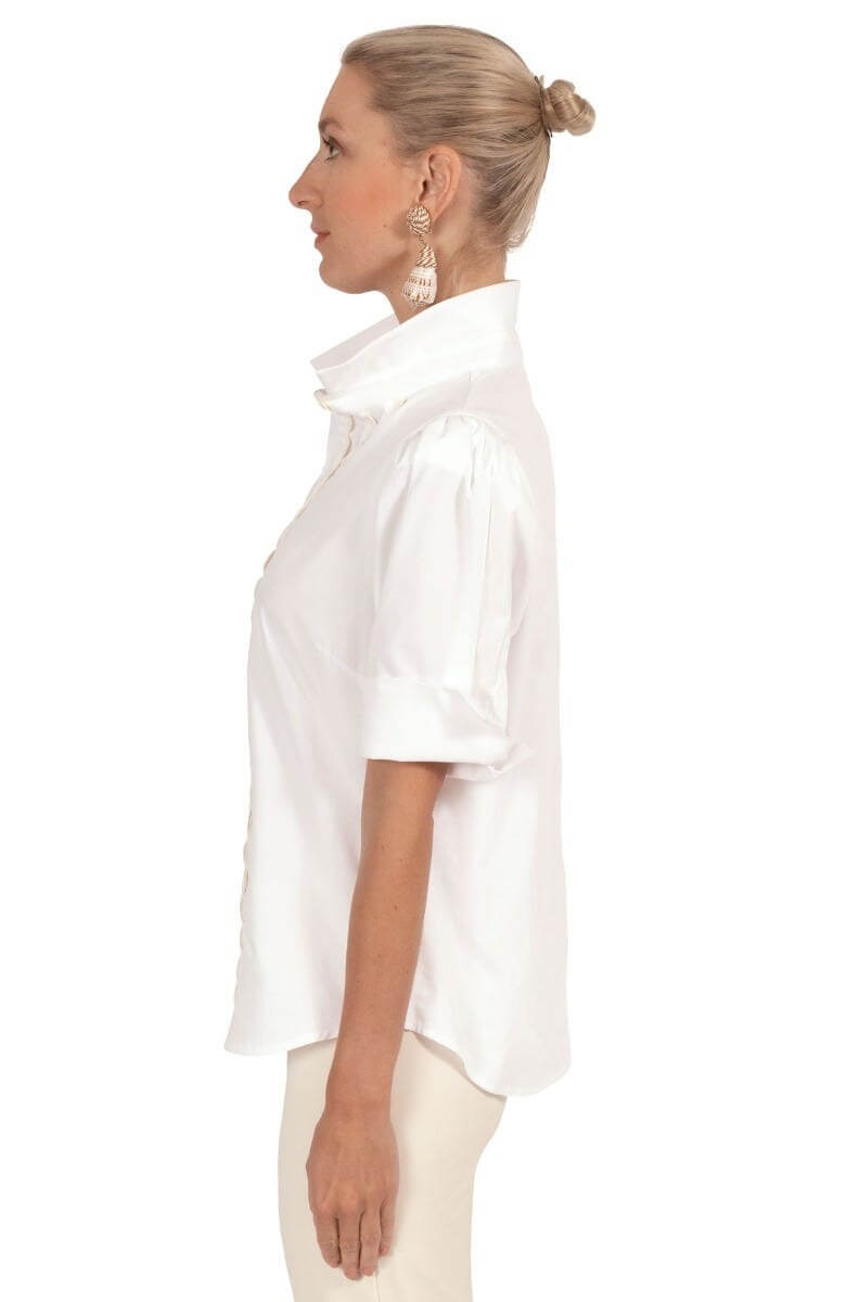 Ric Rac Roc Blouse White