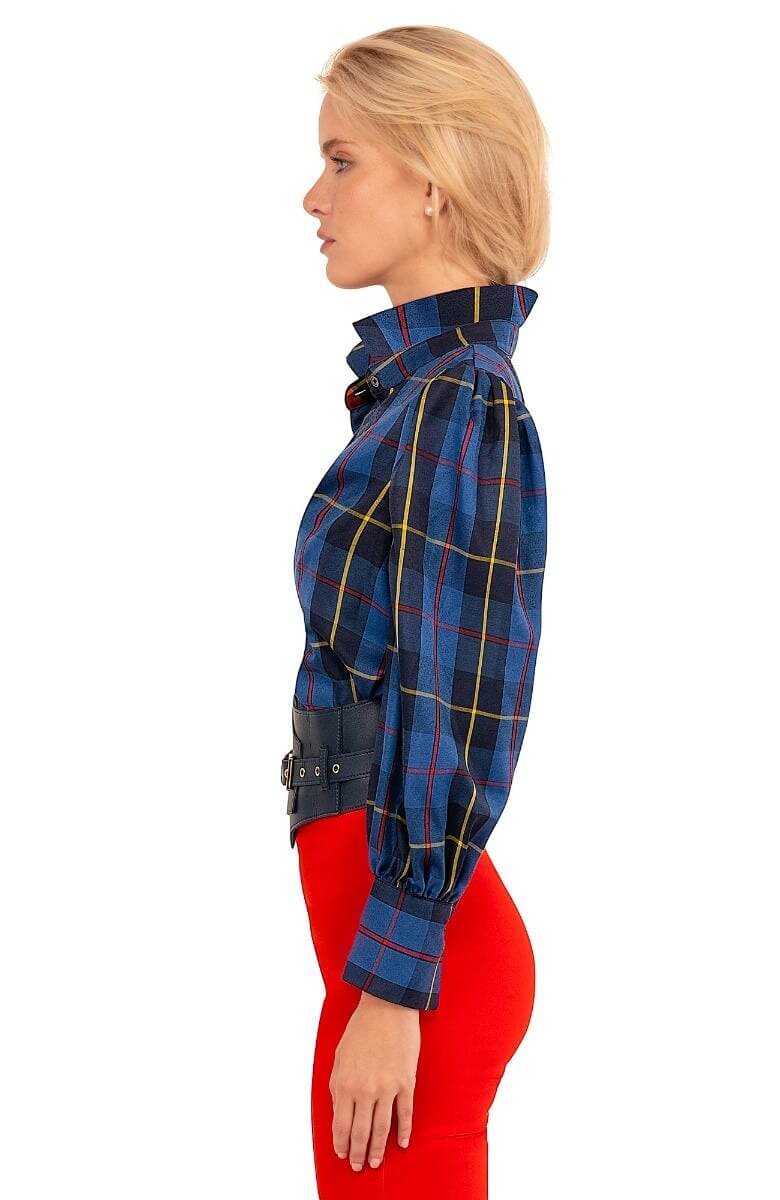 Juliette - Plaidly Cooper - Final Sale Bluemulti Plaid