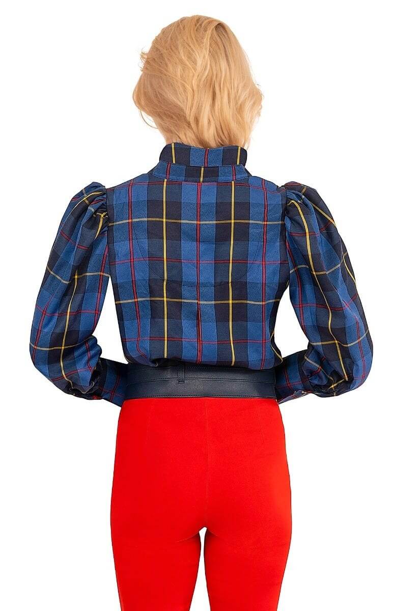 Juliette - Plaidly Cooper - Final Sale Bluemulti Plaid