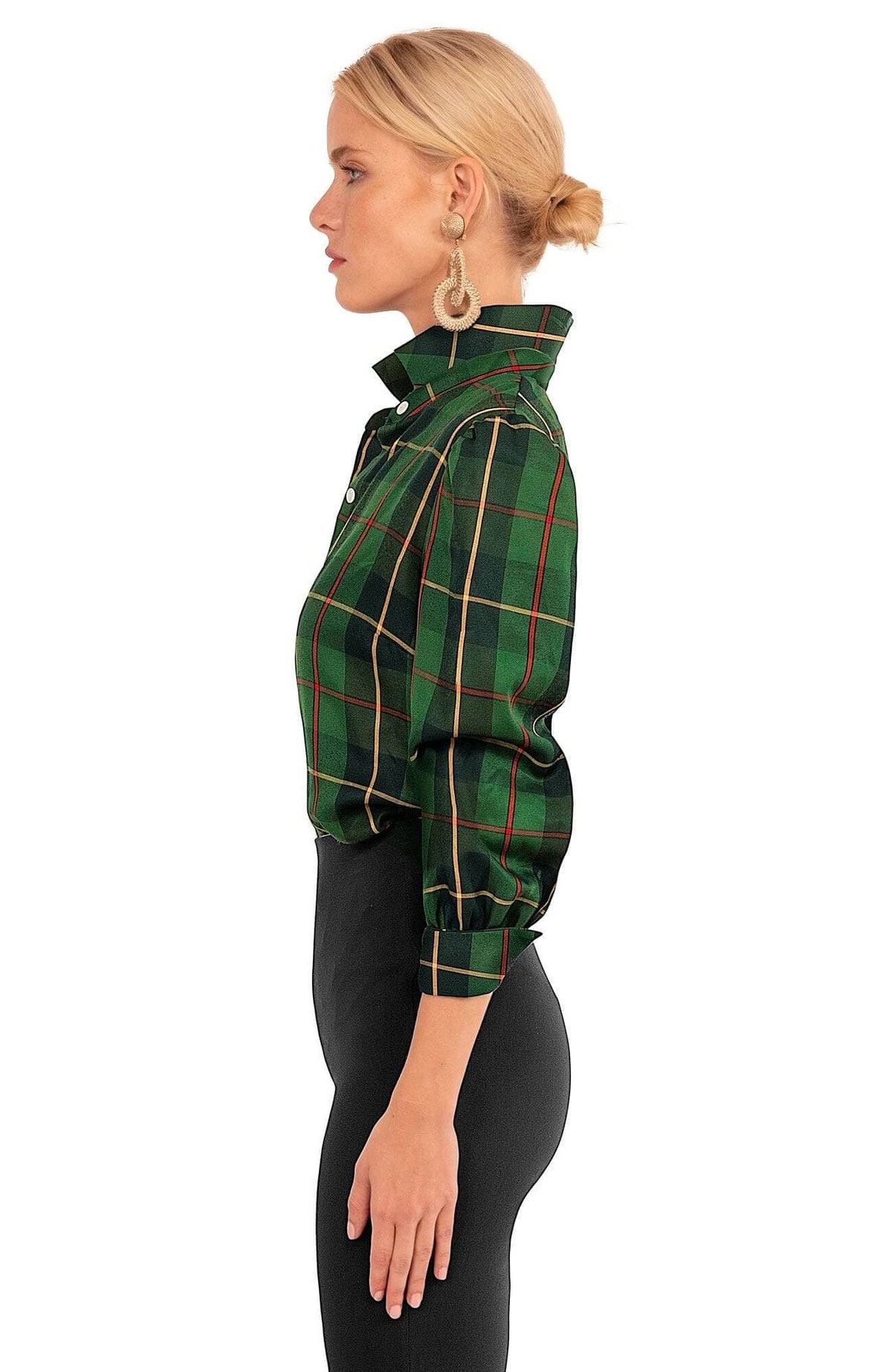 Juliette - Plaidly Cooper - Final Sale Greenmulti Plai