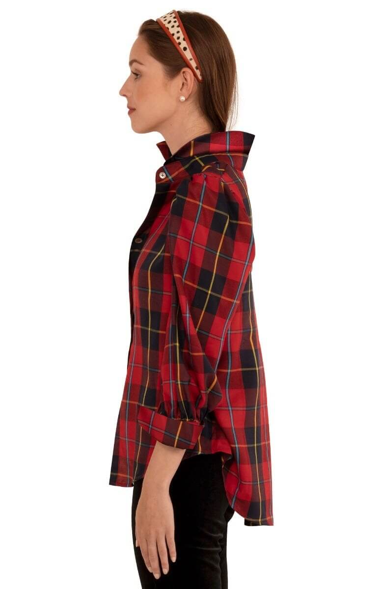 Juliette - Plaidly Cooper - Final Sale Redmulti Plaid