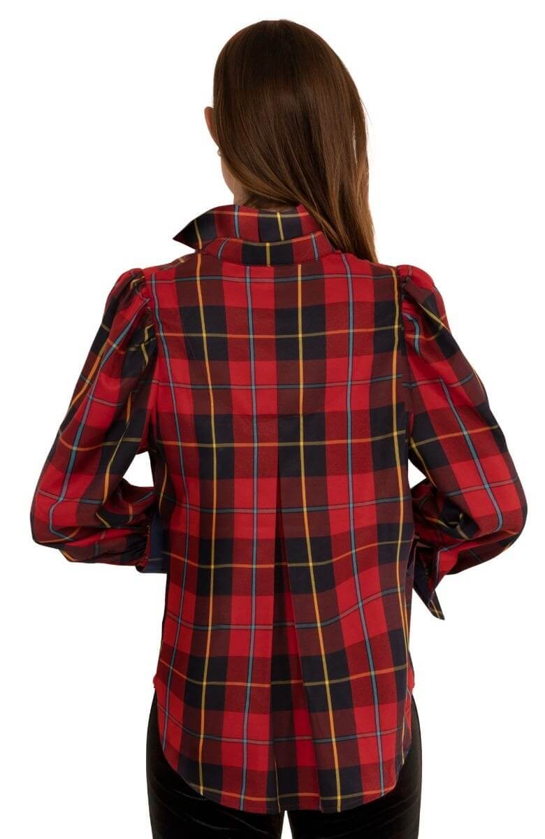 Juliette - Plaidly Cooper - Final Sale Redmulti Plaid