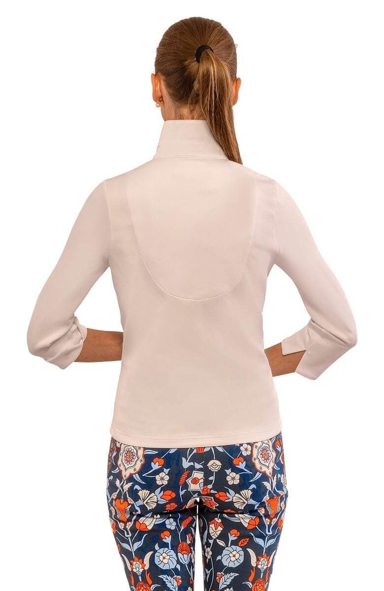 Jersey Twist &amp; Shout Top - Solid White