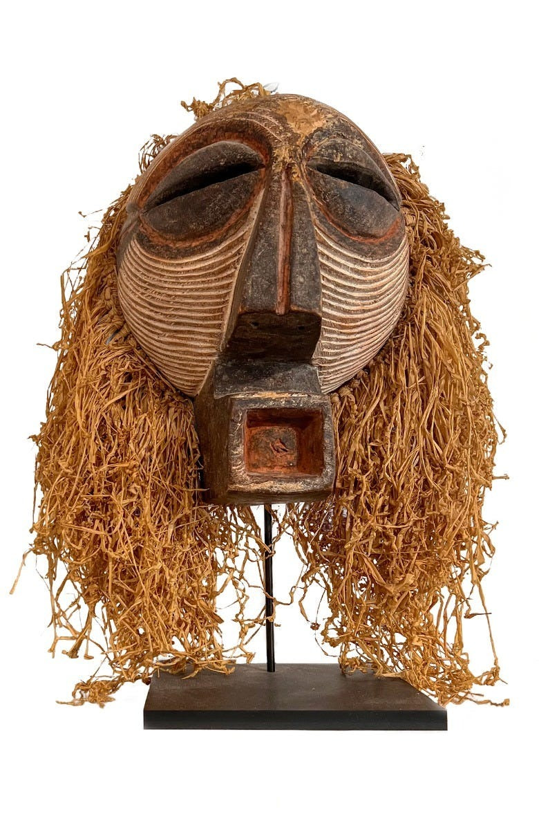 Early 20th Century Tribal Carved Mask Wood