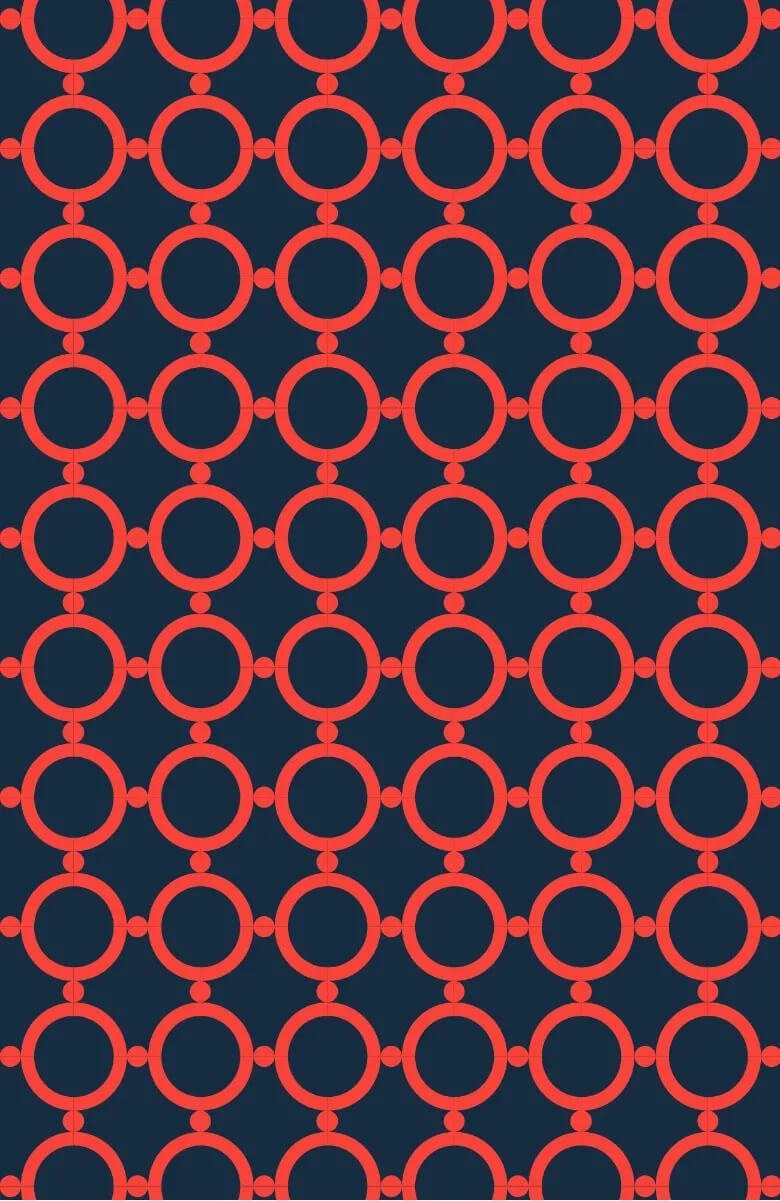 Trimmed Up Dress - Dip & Dot - Final Sale Navy Red