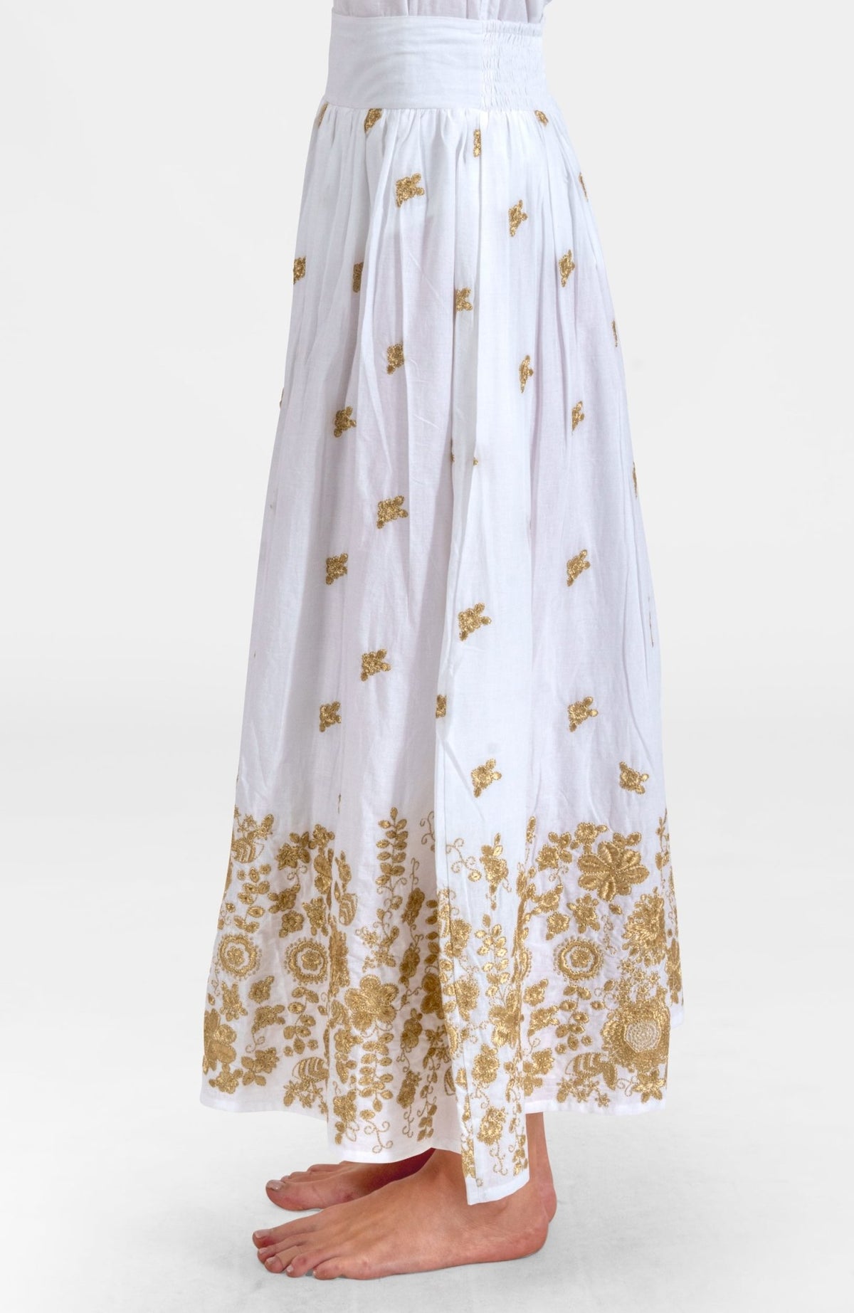 Tsarevna Skirt White