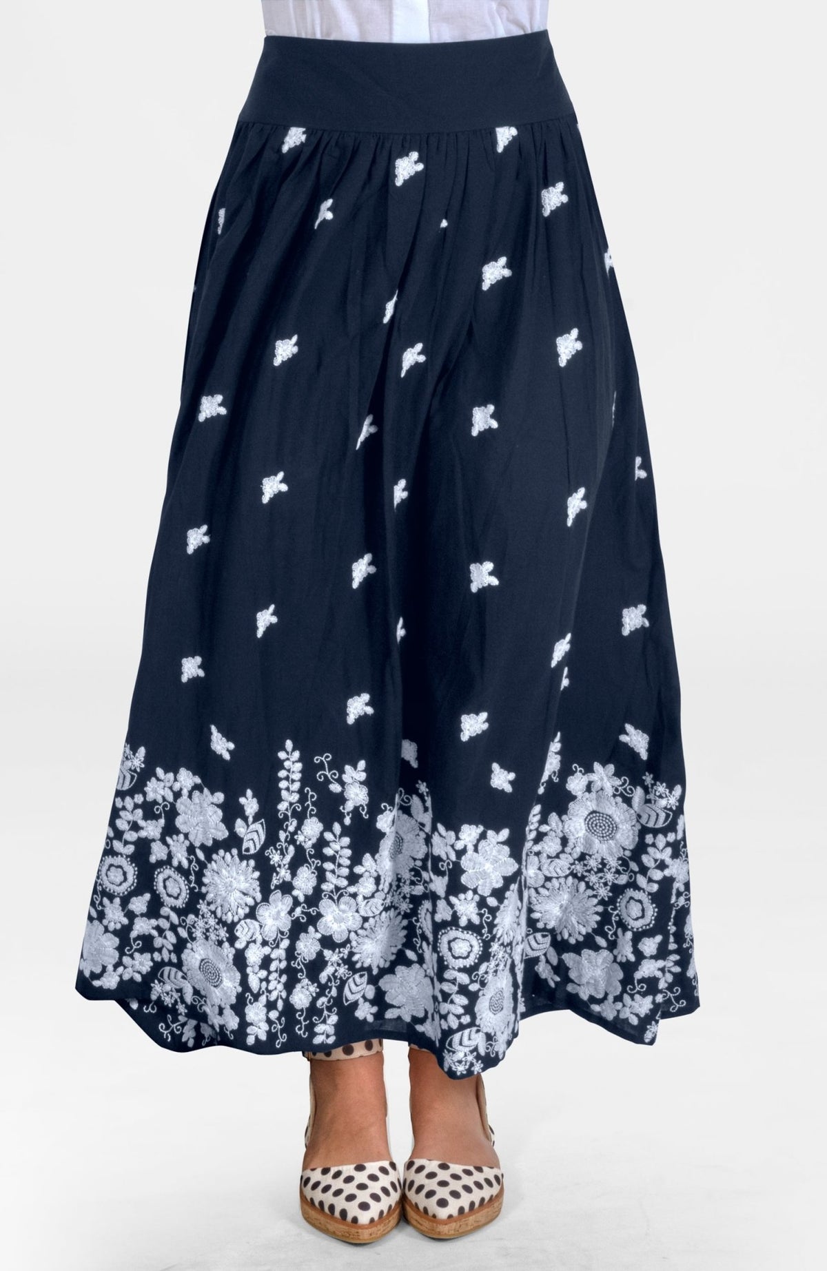 Tsarevna Skirt Navy