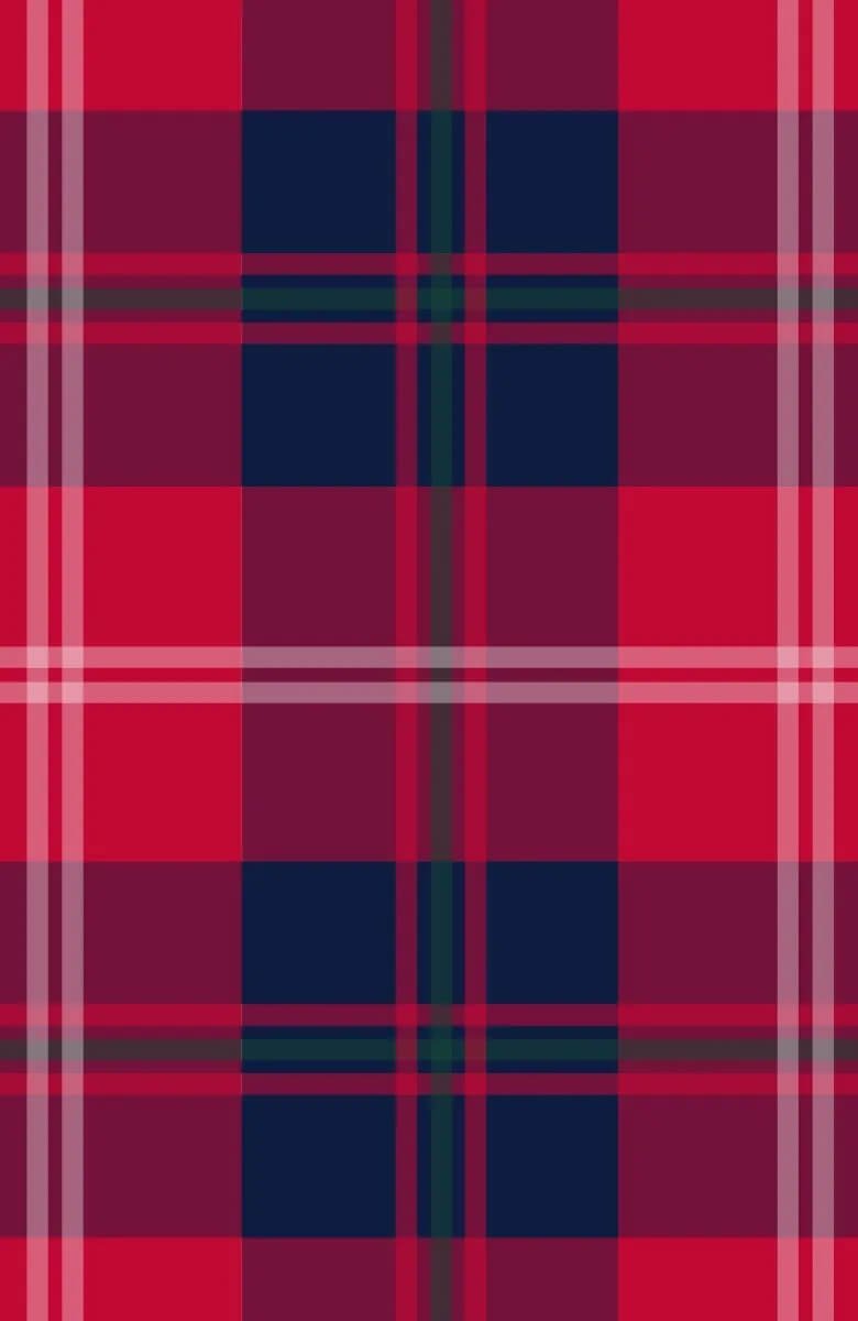 Tuck It Up Top - Middleton Plaid - Final Sale Red